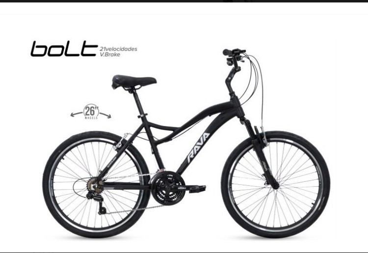 Bicicleta RAVA Botlt Aro 26